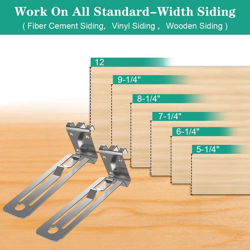 Инструменты для сайдинга 2 шт. инструменты Gecko 1 5-дюймового волокнистого цемента