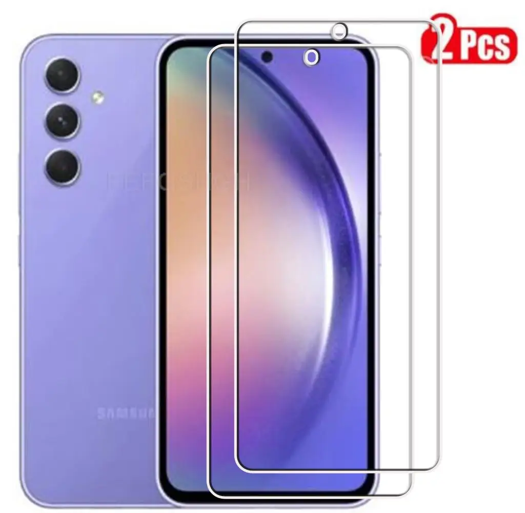 

9H HD Protective Tempered Glass FOR Samsung Galaxy A54 5G 6.4" A54 SM-A546V A546U A546B Screen Protector Protection Cover Film