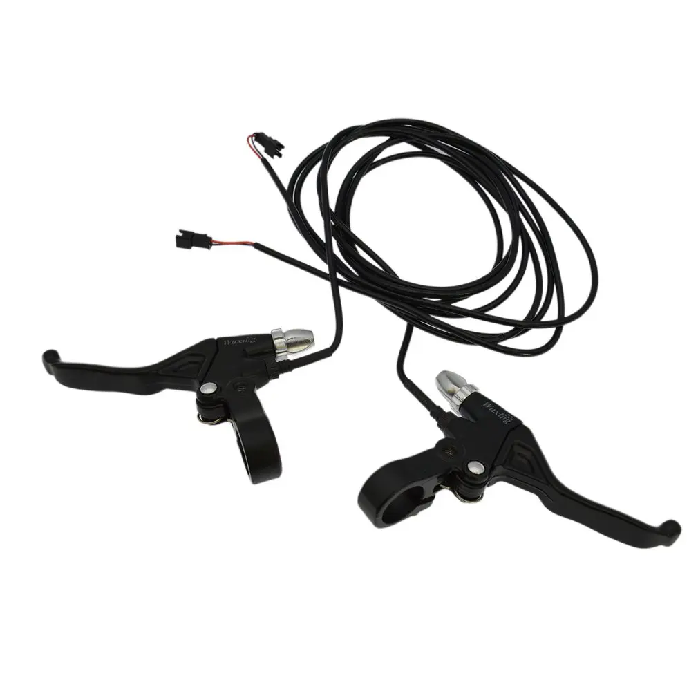 

1 Pair Electric Bicycle Brake Handle E-Bike Rear Brake Lever Cut Off Power Brake Lever Handle Grips Cycling Electric Bike Parts