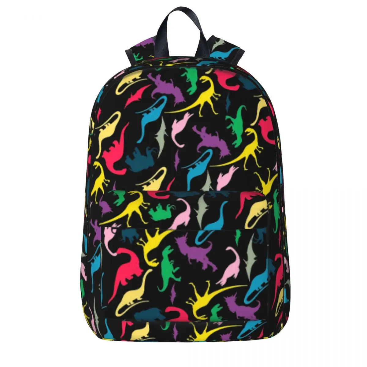

Цветной рюкзак с принтом динозавра, классные забавные рюкзаки с животными, женские сумки для старшей школы с узором для кемпинга, индивидуальный рюкзак
