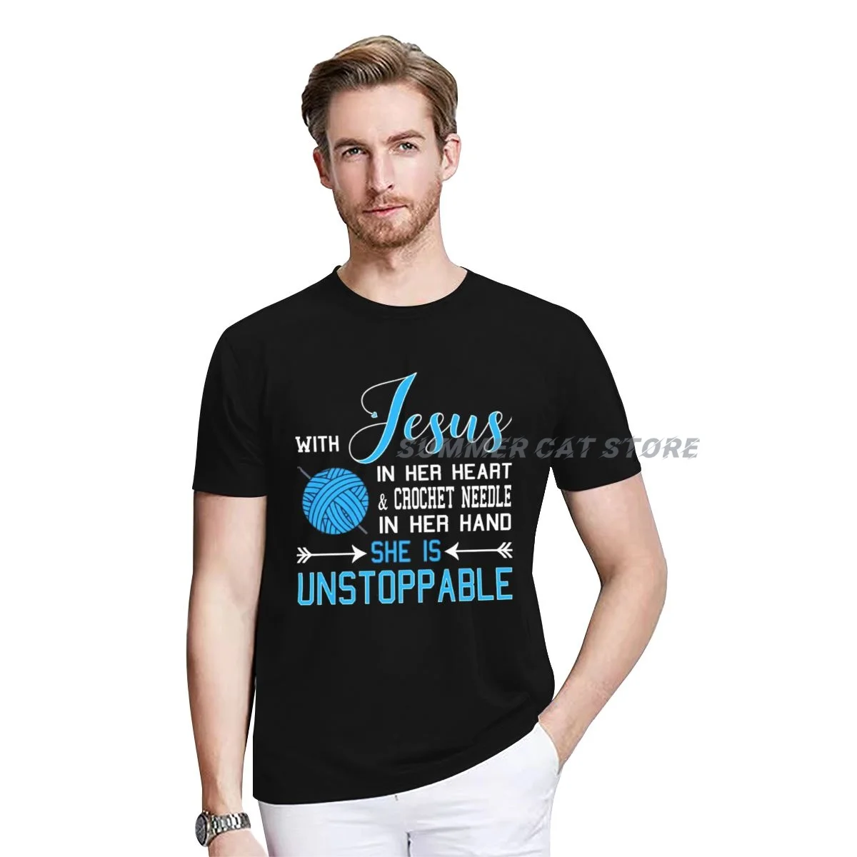 

Футболка с изображением Иисуса в сердце