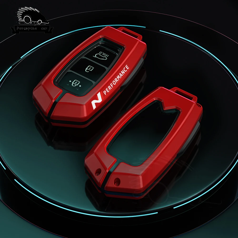 

Чехол для автомобильного ключа из ПК для Hyundai N Performance Palisade Grandeur Azera Elantra GT Kona, защитный чехол для пульта дистанционного управления, аксессуары