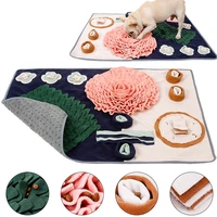snuffle mat for dogs interactive feed game with non slip bottom pad dog treats feeding mat encourages natural foraging skills
