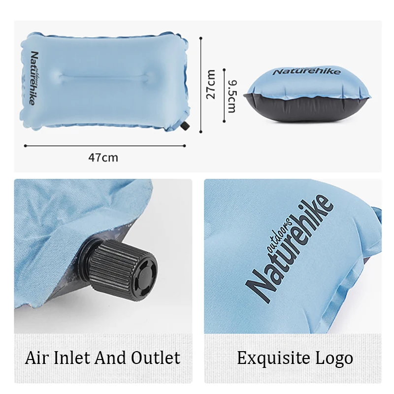 Самонадувающаяся подушка Naturehike сверхлегкая губчатая воздушная портативная