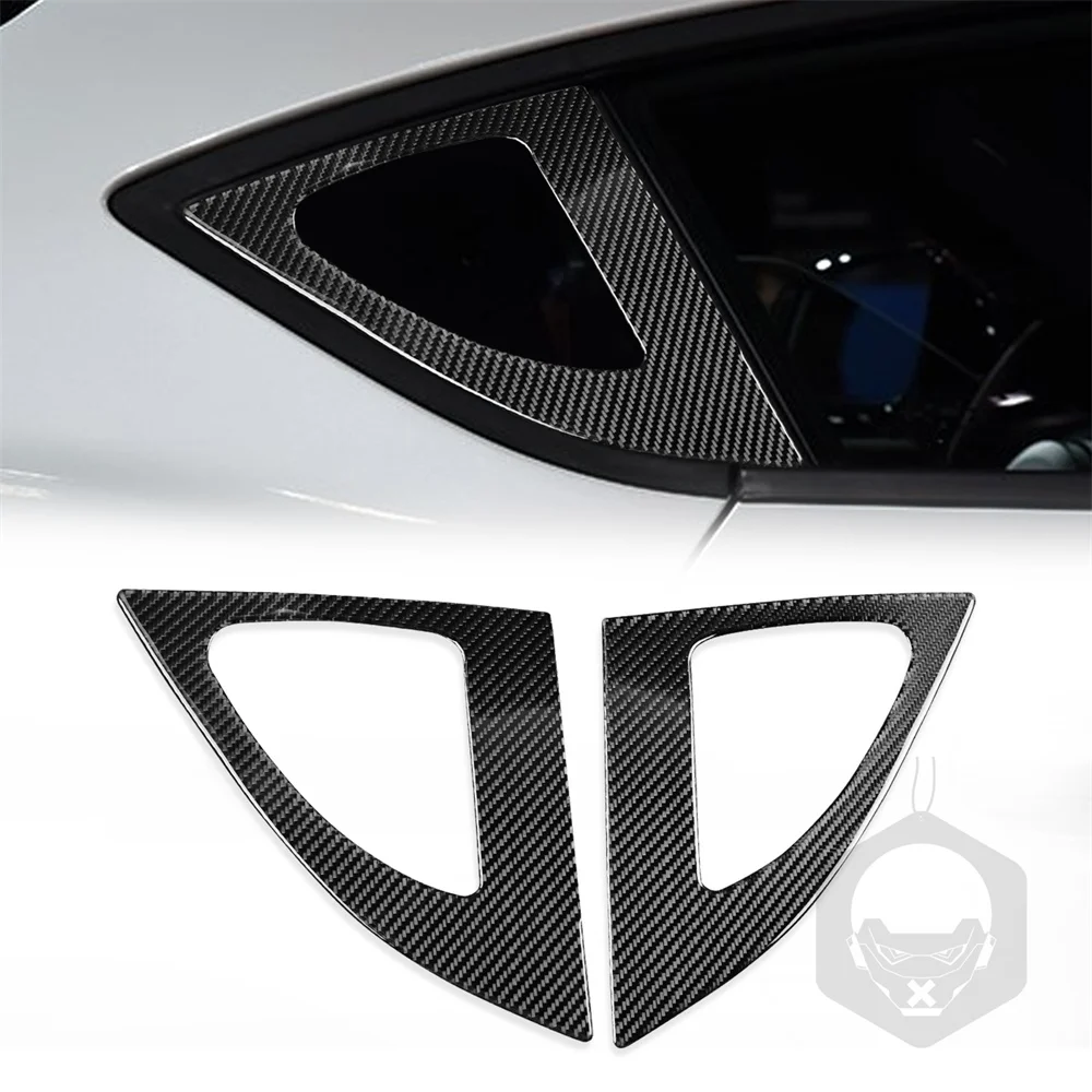 

2pcs For Toyota Supra a90 19-22 side blinds carbon fiber decorative stickers