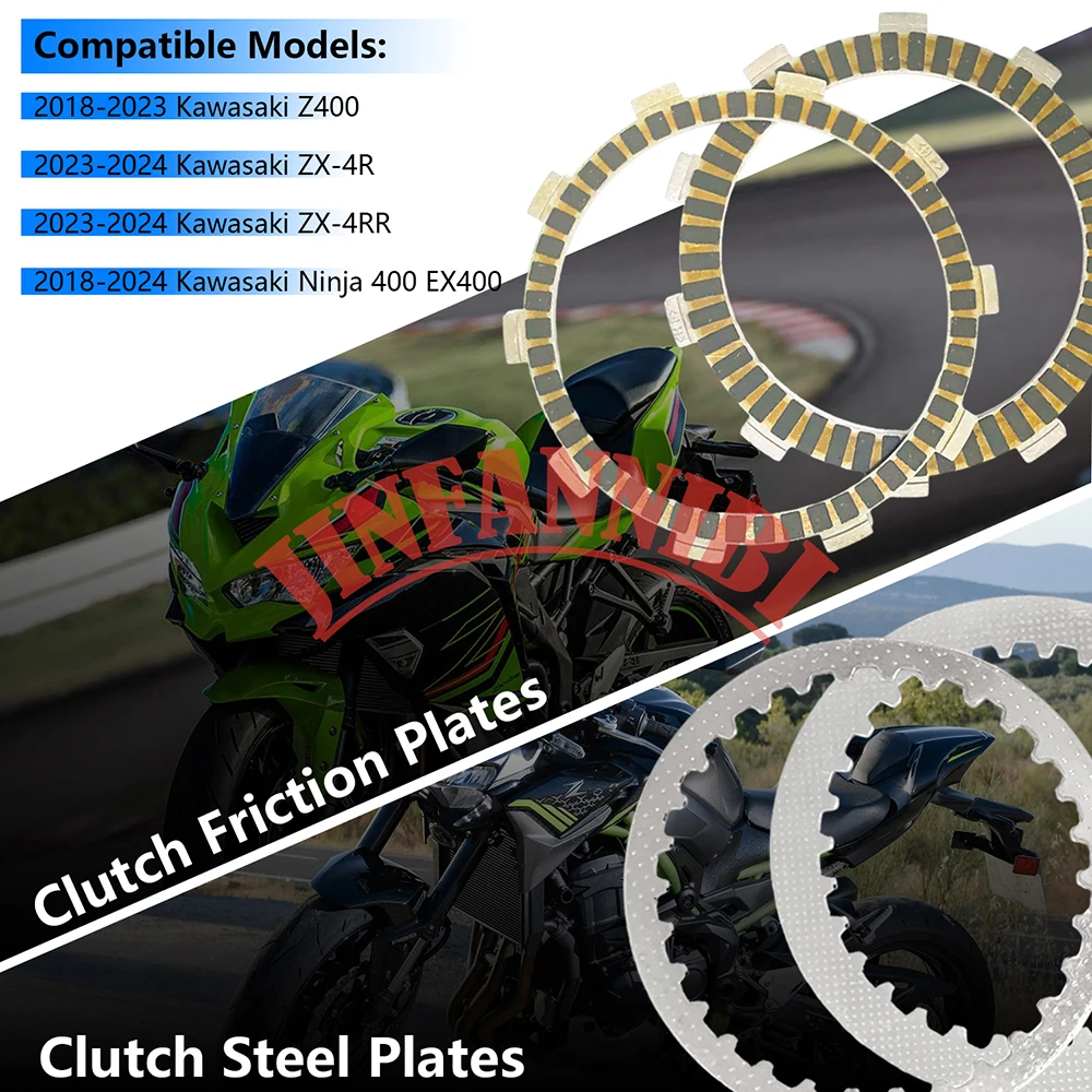 Фото Сверхмощные пружины и прокладка для Kawasaki Ninja 400 EX400 2018 2019 2020 2021 2022 2023 №3