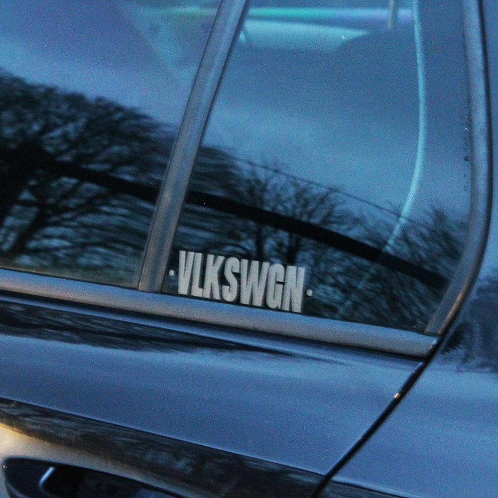 VLKSWGN слова автомобильный оконный щит бампер виниловые наклейки и для Volkswagen VW