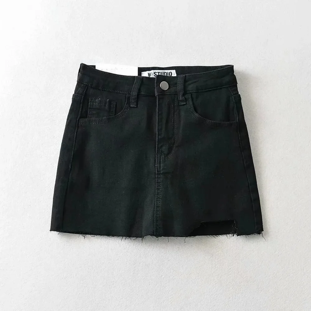 Летняя джинсовая короткая юбка для женщин соблазнительные облегающие