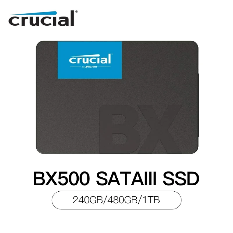 Твердотельный накопитель Crucial MX500 250 ГБ 500 Гб ТБ 2 4 BX500 480G 3D NAND SATA3.0 SSD HDD жесткий диск