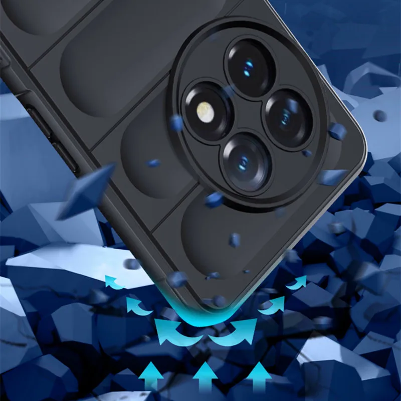 For OnePlus 11 Cover For OnePlus 11 5G Case Rubber Shockproof Soft Silicone Protective Bumper For OnePlus 11 Fundas 6.7 inch