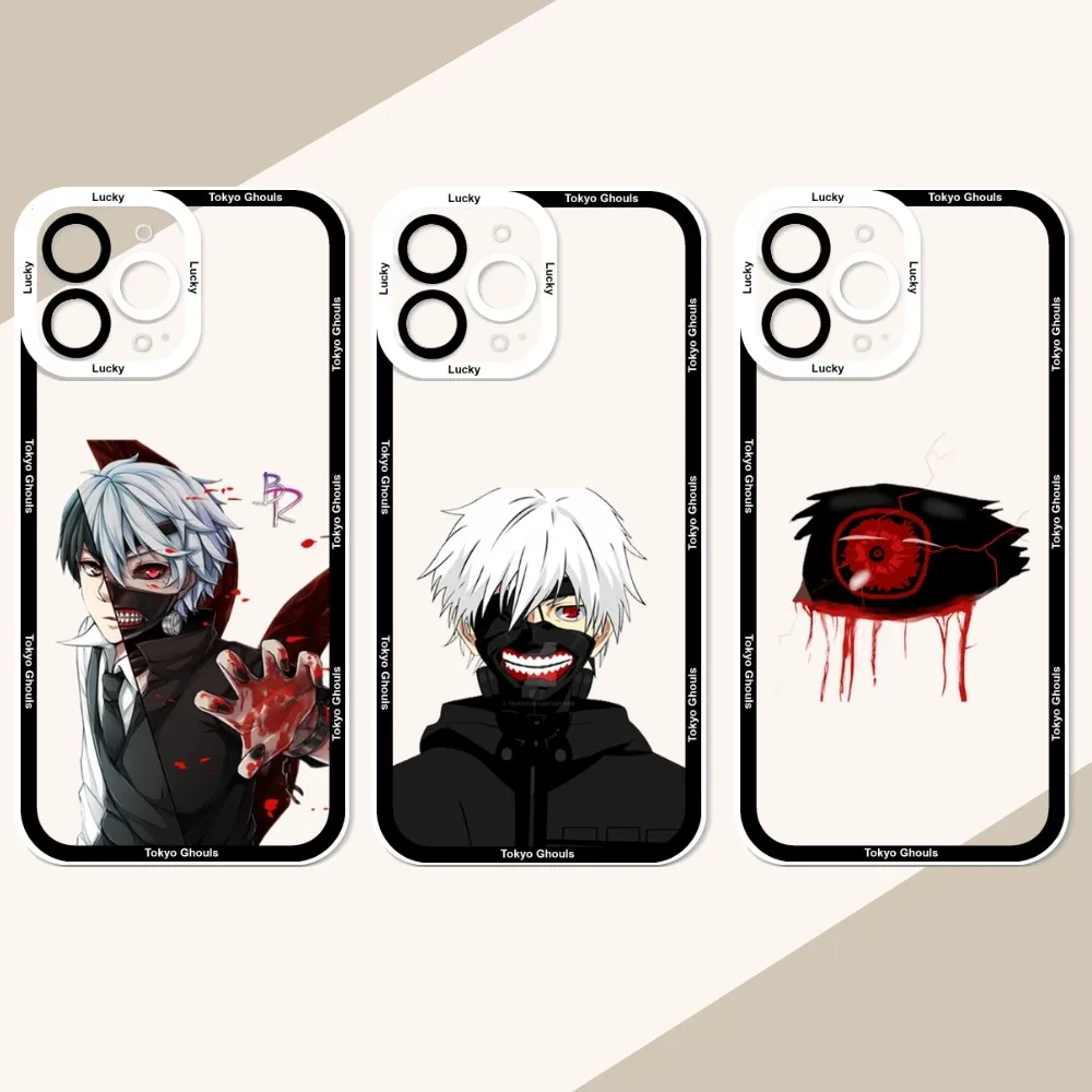 

Anime JUUZOU SUZUYA Tokyo Ghouls Phone Case For iPhone 12 11 13 14 Pro Max XR XS Max X SE2020 7 8 Plus Case