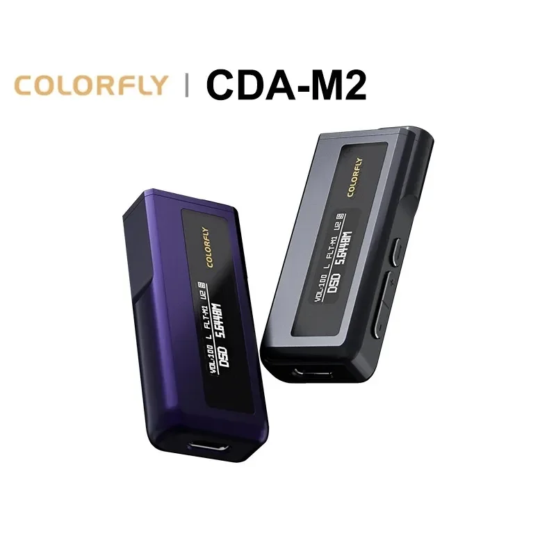 COLORFLY CDA M2 Портативный MINI USB ЦАП/Усилитель для наушников 2 * CS43198 чипы PCM768 DSD256 3 5 + 4 м