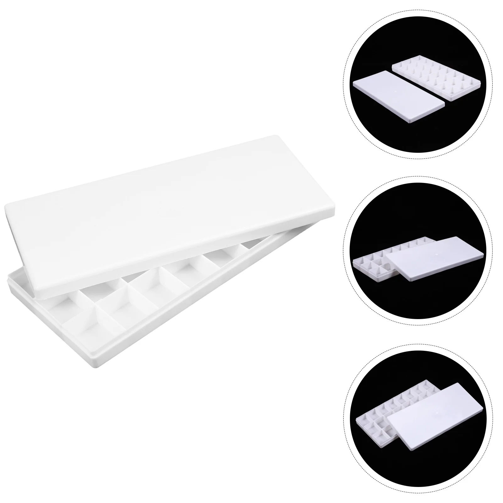 

24-луночный кондиционер, принадлежности для масляной живописи, пластиковые лотки для смешивания, сетки, пейнтбокс