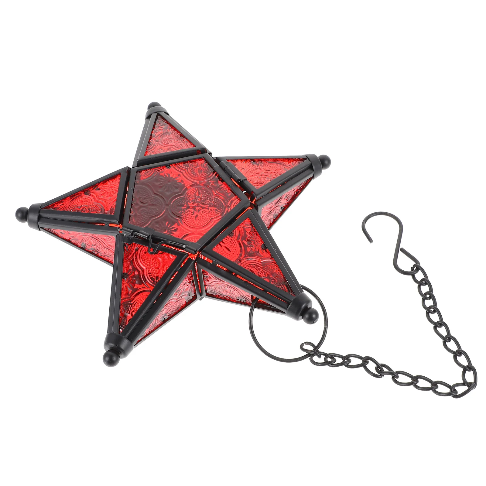 

Star Lantern Candleholder Hanging Lanterns Decor Tea Light Decorativegarden Ornament Holders Home Holder Tealight Window