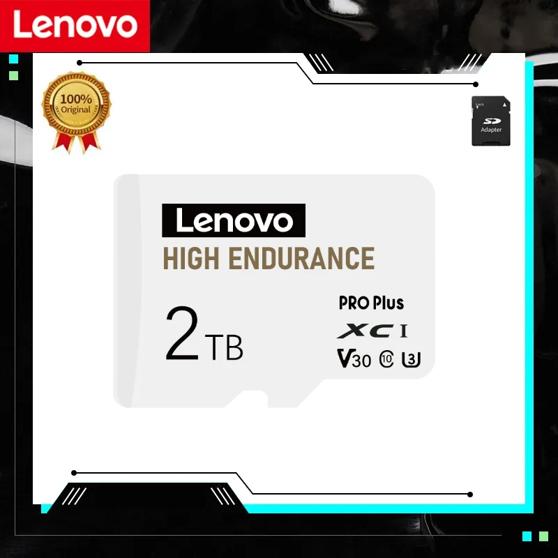 

Lenovo UHS-I SD/TF Flash Memory Card 2TB 1TB Memorias Micro Tarjeta SD 128GB 256GB 512GB Waterproof SD Card For Nintendo Switch