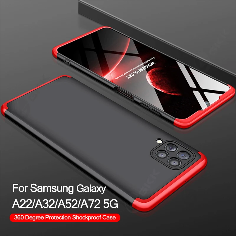

GKK Case For Samsung Galaxy A22 A32 A52 A72 A42 4G 5G Full Protection Hard Cover For Samsung A22 A32 A52 A72 A42 4G 5G Coque