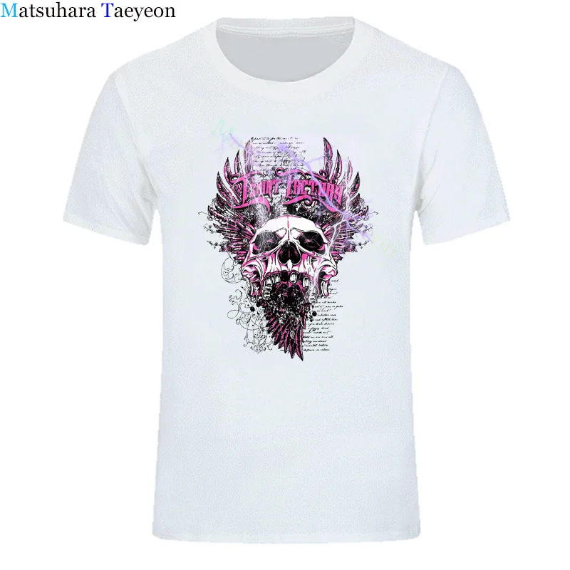 

Футболка мужская оверсайз с принтом молнии, черепа и Луны