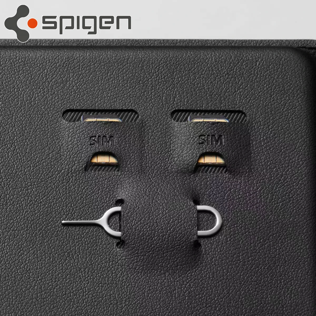 Фото Универсальный чехол-кошелек для паспорта Spigen с защитой от RFID, оригинальный кошелек для карт, защита от падений и краж, подарочный чехол для карт. №5