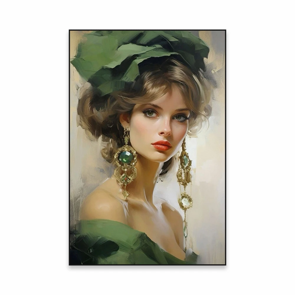 Художественный постер MINISO Классическая женщина