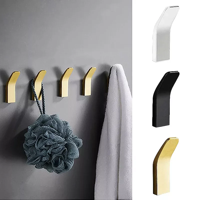 

Wall Hook Clothes Bag Hanger Hook for Bathroom Coat Towel Rustproof Keys Hanger Bath Accessories Kitchen Hardware