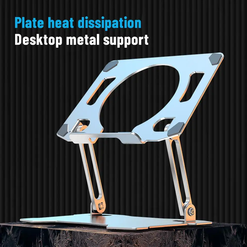 

2023 Laptop Stand Adjustable Aluminum Alloy Riser Notebook Tablet Stand 10-17 Inch Laptop Portable Fold Holder Cooling Bracket
