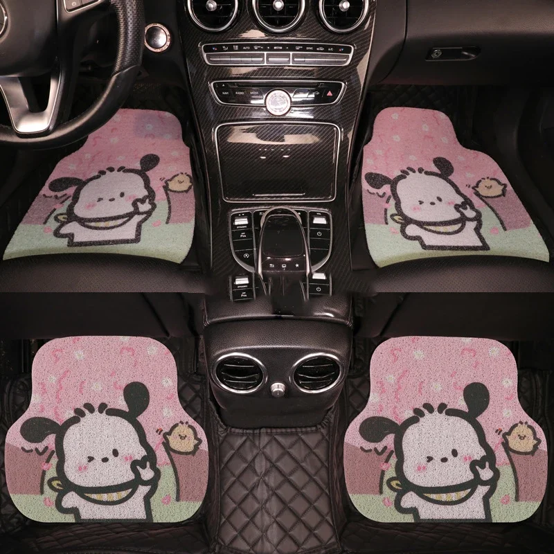 Sanrio Kawaii Kuromi обычные автомобильные коврики понравико аниме мультфильм милый