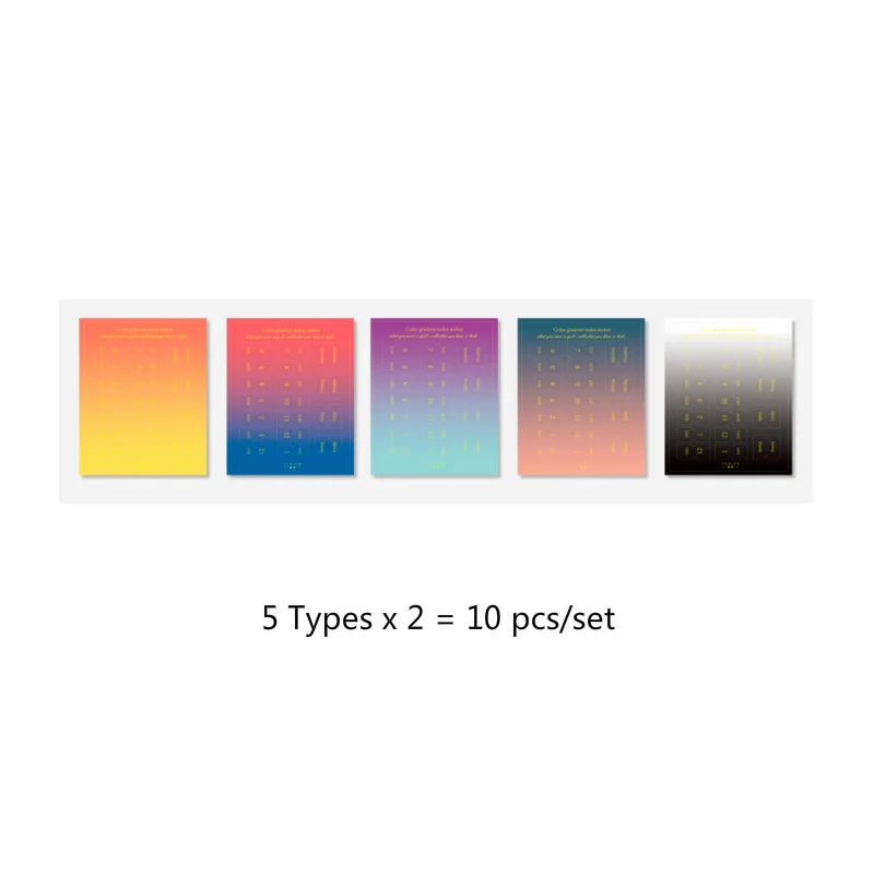 Fromthenon Magic Color Index наклейка для дневника и блокнота