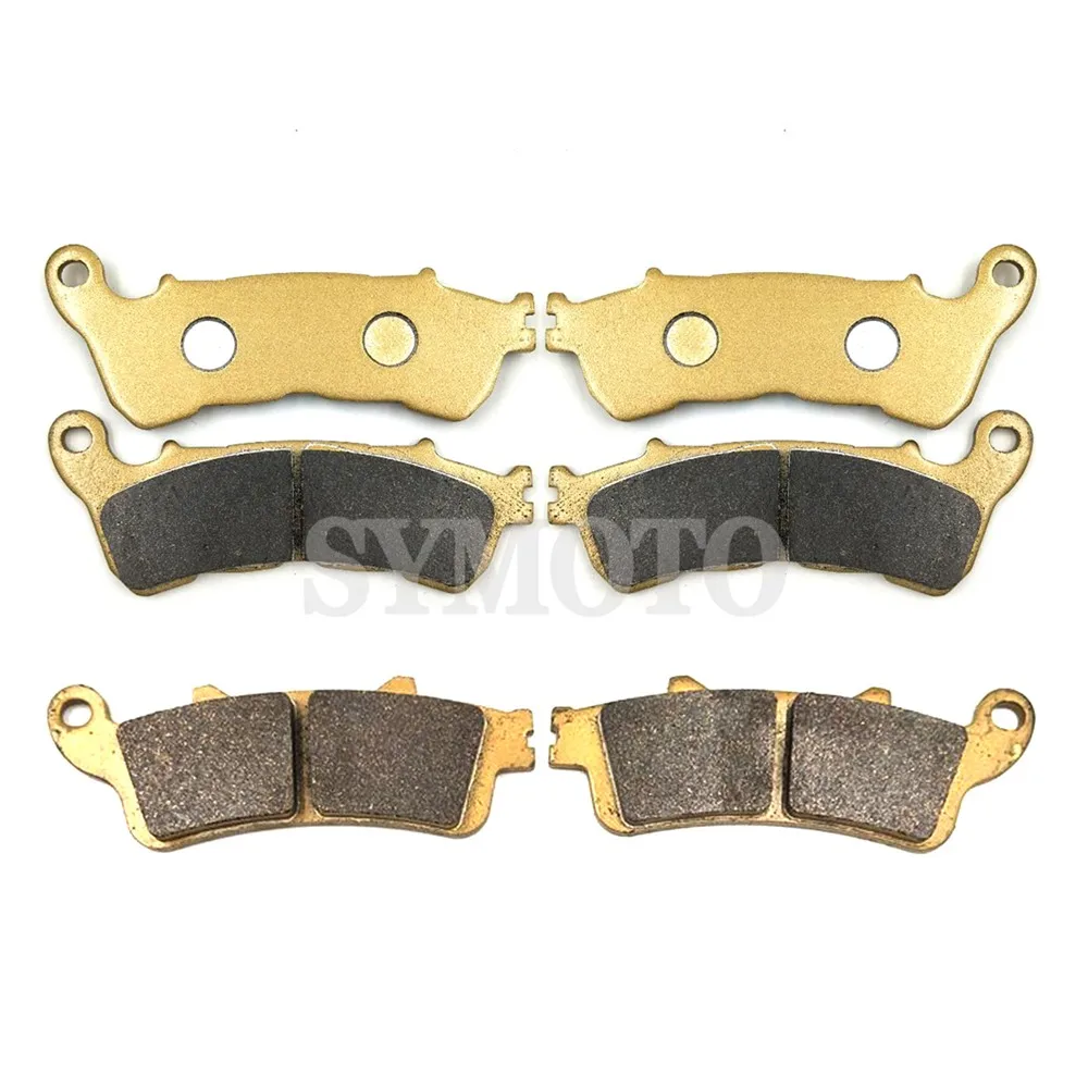 Передние и задние тормозные колодки мотоцикла для Honda VFR800 VFR 800 Interceptor 06-13 XL1000 XL1000V