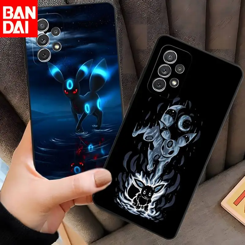 

Pocket Monsters Ewvee Elves Phone Case Fundas for Samsung A52 A50s 51 A72017 A72018 A62018 A50 A13 A53 A73 Macia Shockproof Capa