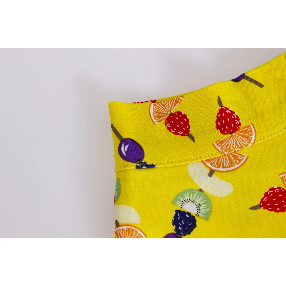 SISHION Hepburn Хлопок 50-х 60-х годов Винтажная летняя юбка трапециевидной формы VD0020