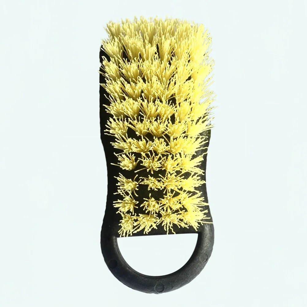 

1PC Car Cleaning Brush Portable Practical Sturdy Floor Brush Tire Brush for Automobile Tire