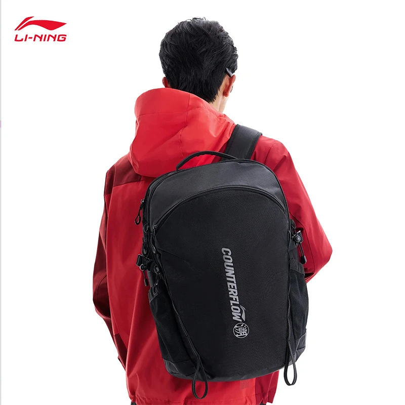 Фото Рюкзак LI-NING COUNTERFLOW Outdoor Series унисекс, светоотражающий, водонепроницаемый, 32*15*47 см, ABSW135 №2