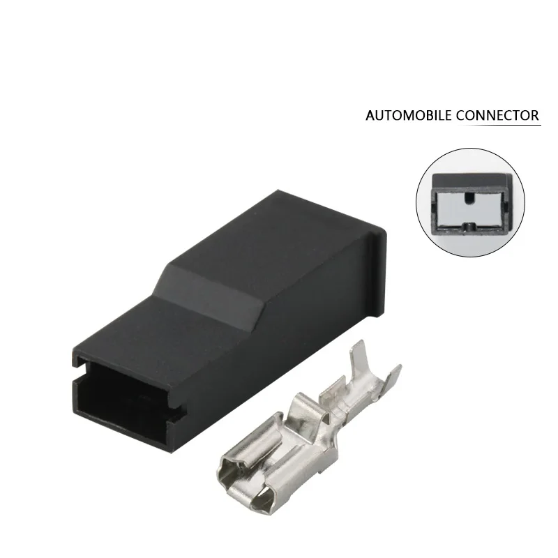 Комплект из 500 предметов Te tyco, черный пластиковый незапечатанный гнездовой кабель, жгут проводов, штепсельная вилка, 1 контактный способ, автоматический разъем 171809