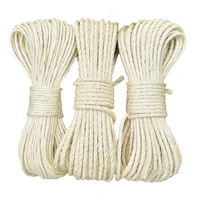 white sisal rope for cat tree cat scratcher rope for cat scratching post claw sharpener protect furniture cats toy rope 4mm 10mm