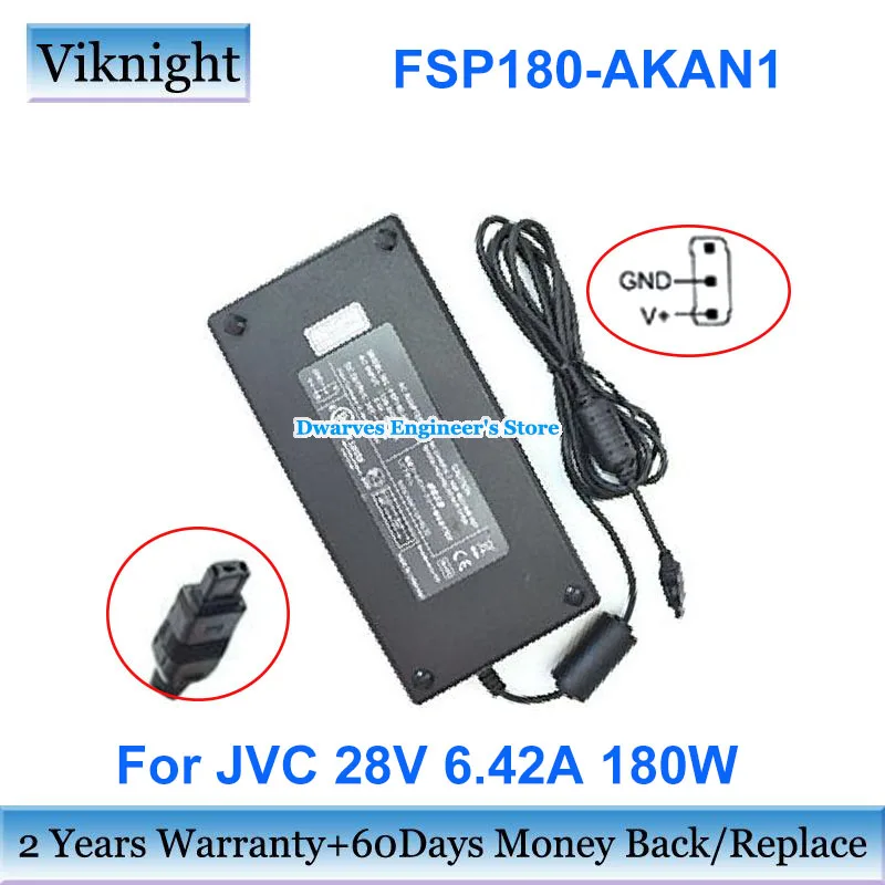 Fsp180-akan1 9na1802000 Charger For Jvc Gd-32x1 Lct2582-001a-h Monitor Power Supply