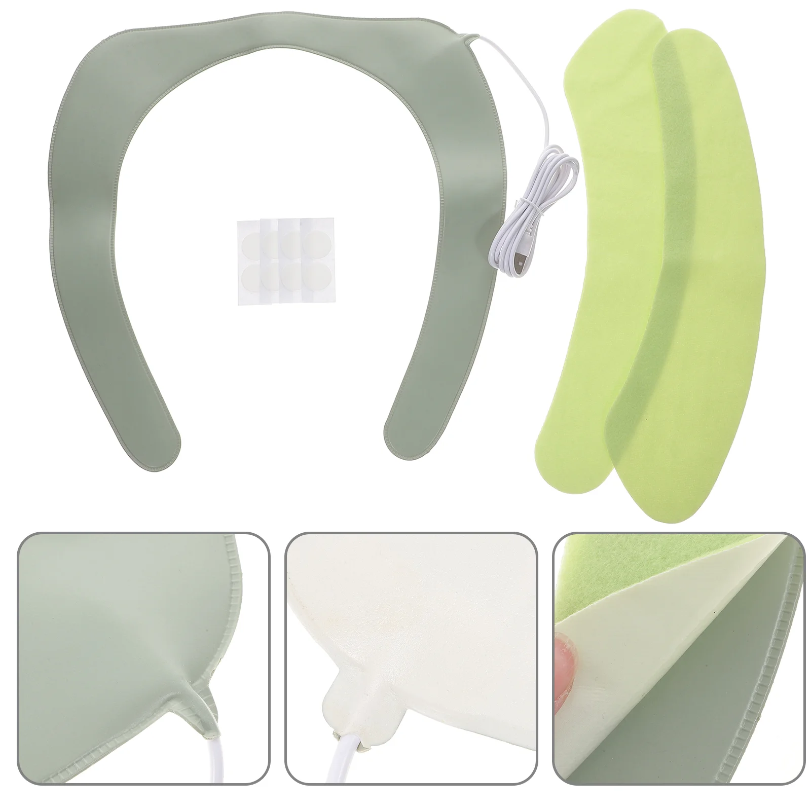 

Constant Heating Toilet Seat Cushion Bathroom Toilet Seat Warmer Pad for Winter