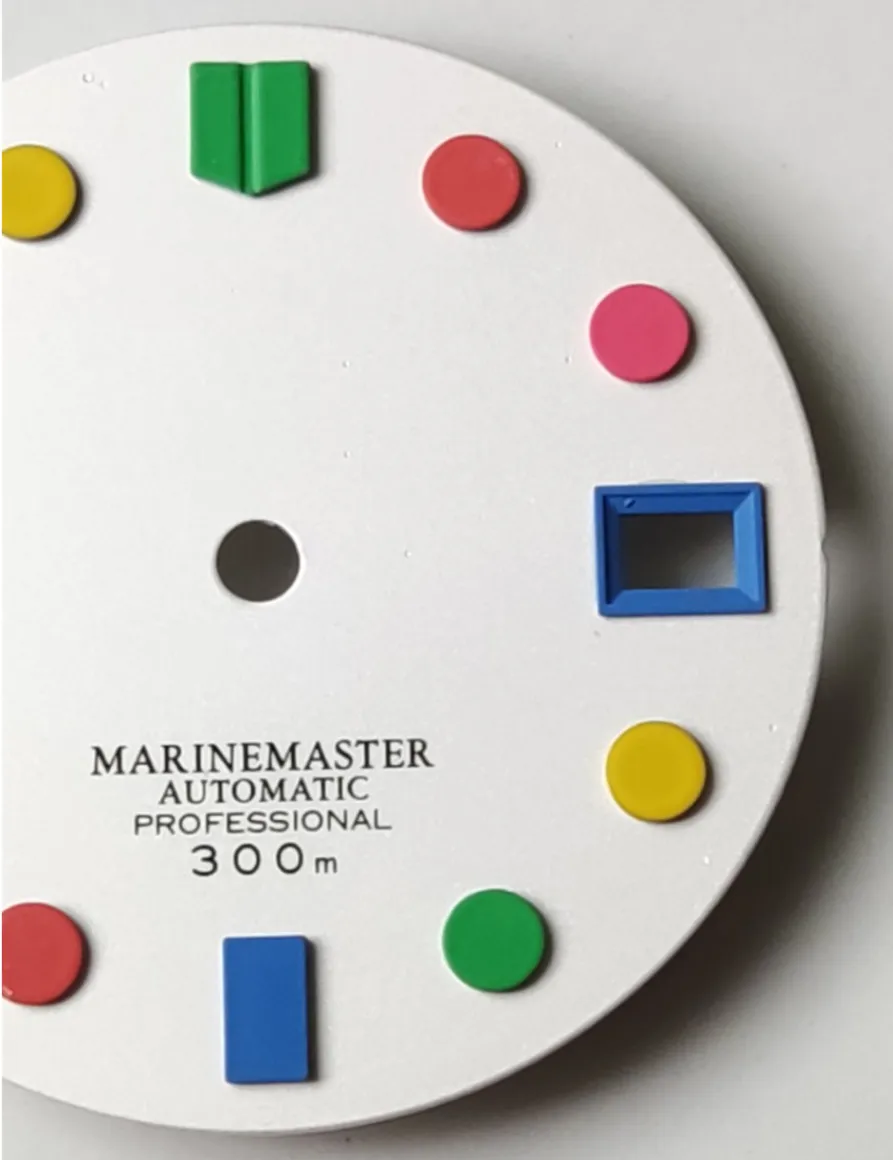 28.5mm watch dial White dial for NH35A/NH36 movement Watch Accessories watch dial