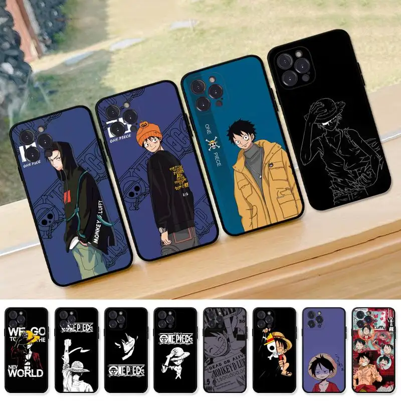

Bandai One Piece Luffy Phone Case for iPhone 13 12 mini 11 pro Xs max Xr X 8 7 6 6s Plus 5s cover