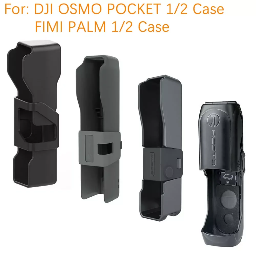 

Drone Accessory Kit Carrying Case for DJI OSMO Pocket 2 Storage Bag Box Hard Shell Protective Wrist Lanyard for FIMI PALM 2 Acce