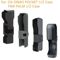 portable carrying case for osmo pocket 2 storage bag box hard shell protective wrist lanyard for fimi palm 2 accessories