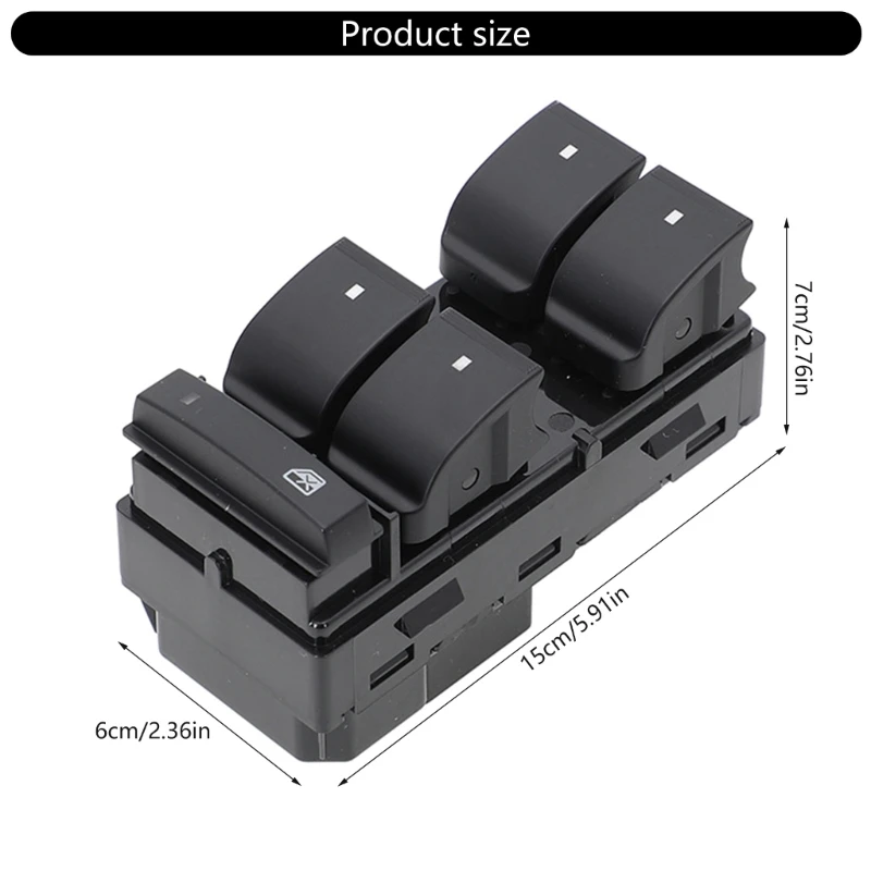 20945129 Кнопка подъема переключателя лифта на боковом окне водителя автомобиля