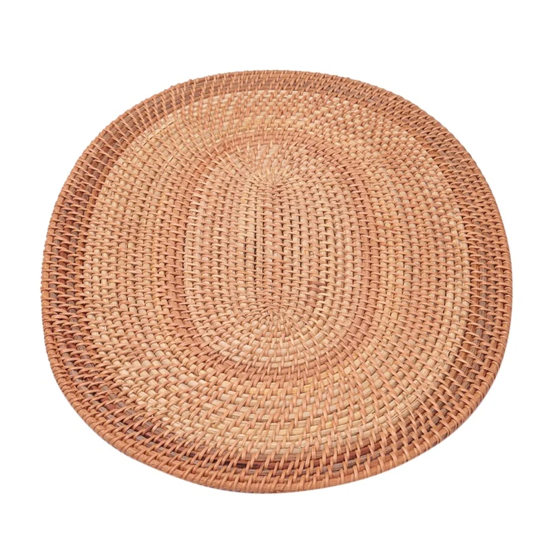 Акция! Подстилка из ротанга овальная подстилка ручной работы натурального