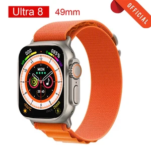 49mm Smart Watch Ultra 8 NFC Door Access Unlock Smartwatch Series 8 Bluetooth Call 2.02
