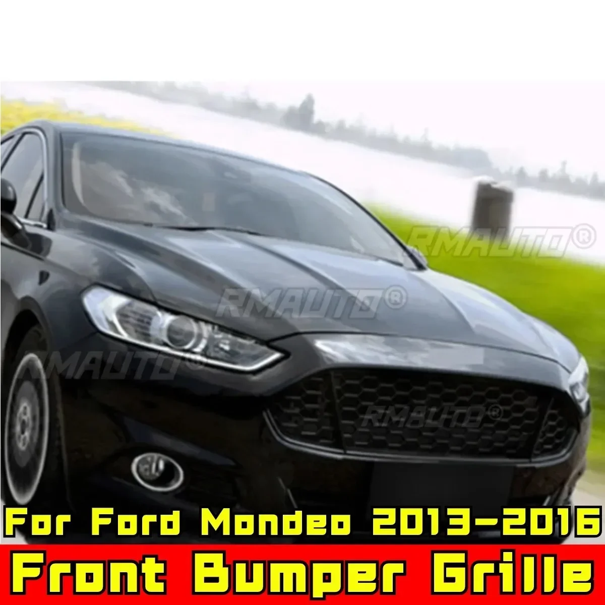 Для Mondeo Racing Grills Автомобильный передний бампер Grill Body Kit Решетка переднего бампера