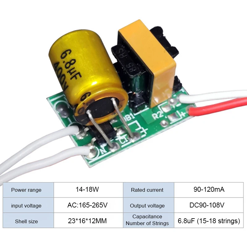 

Трансформатор HUXUAN для LED ламп 5-28Вт