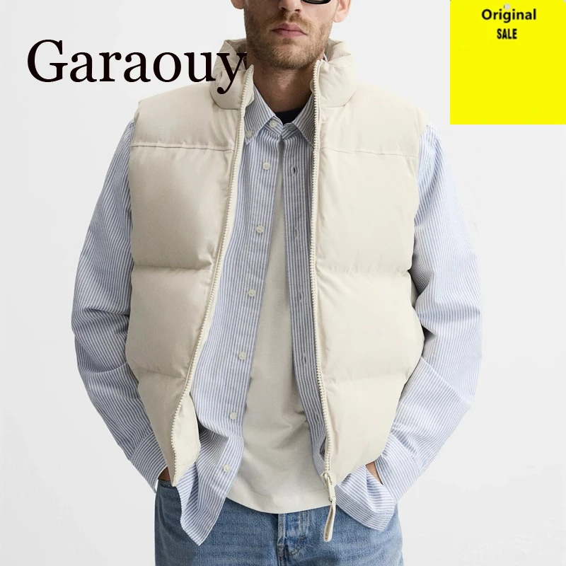 Мужской зимний жилет ветрозащитная куртка без рукавов повседневный мужской