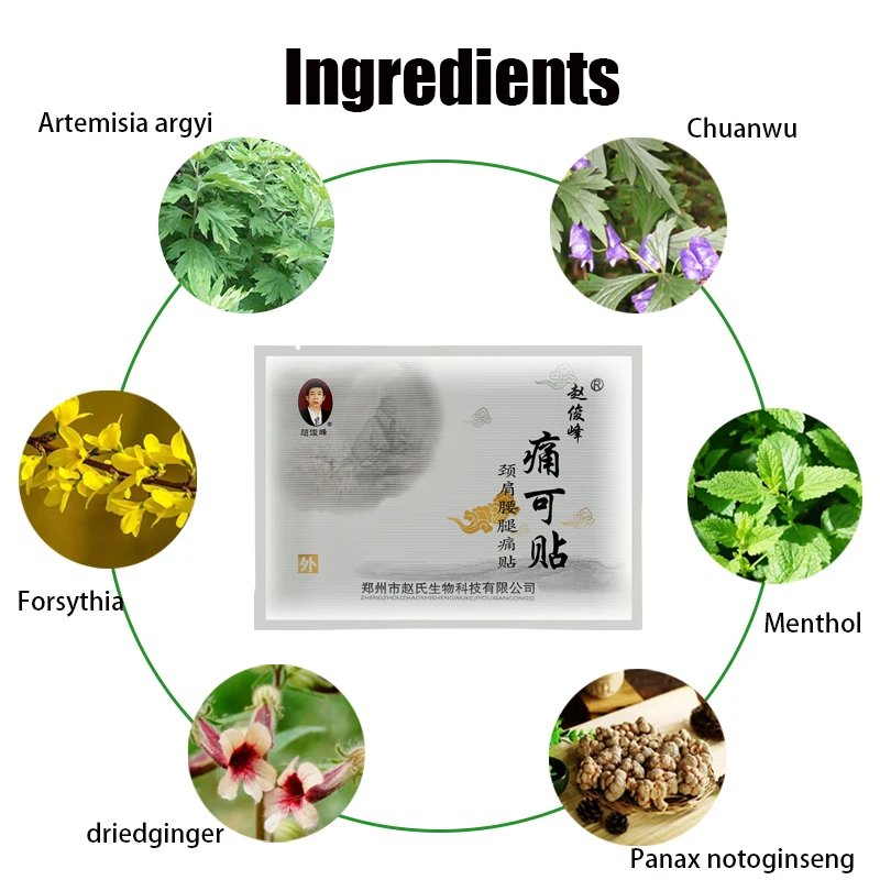

20 пакетов, обезболивающие Пластыри для лечения артрита