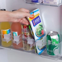 4pcs divider splint transparent adjustable freely refrigerator partition splint kitchen sorting storage home appliance easy
