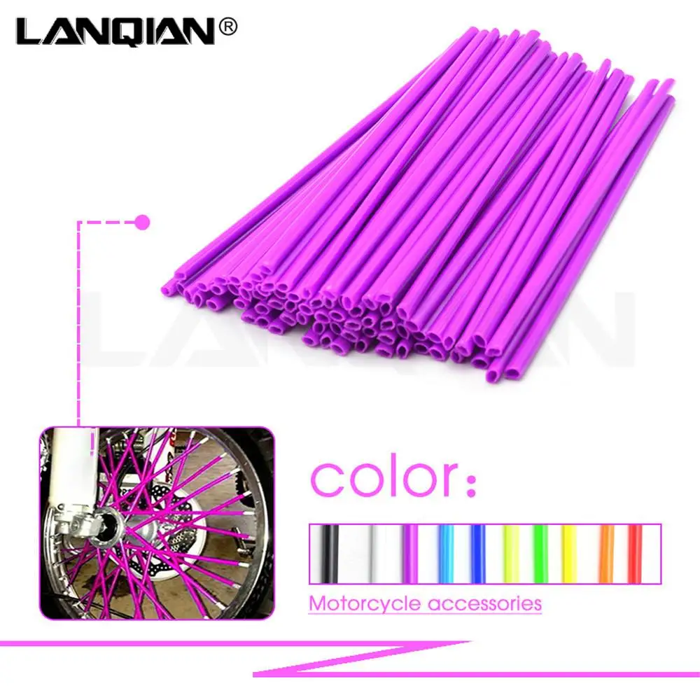 Color mixing Motocross Dirt Bike Enduro Wheel RIM SPOKE Shrouds SKINS COVERS for 950 400 525 500 530 EXC 85 SX 19/16 Yamaha Color mixing Motocross Dirt Bike Enduro Wheel RIM SPOKE Shrouds SKINS COVERS for 950 400 525 500 530 EXC 85 SX 19/16 Yamaha
