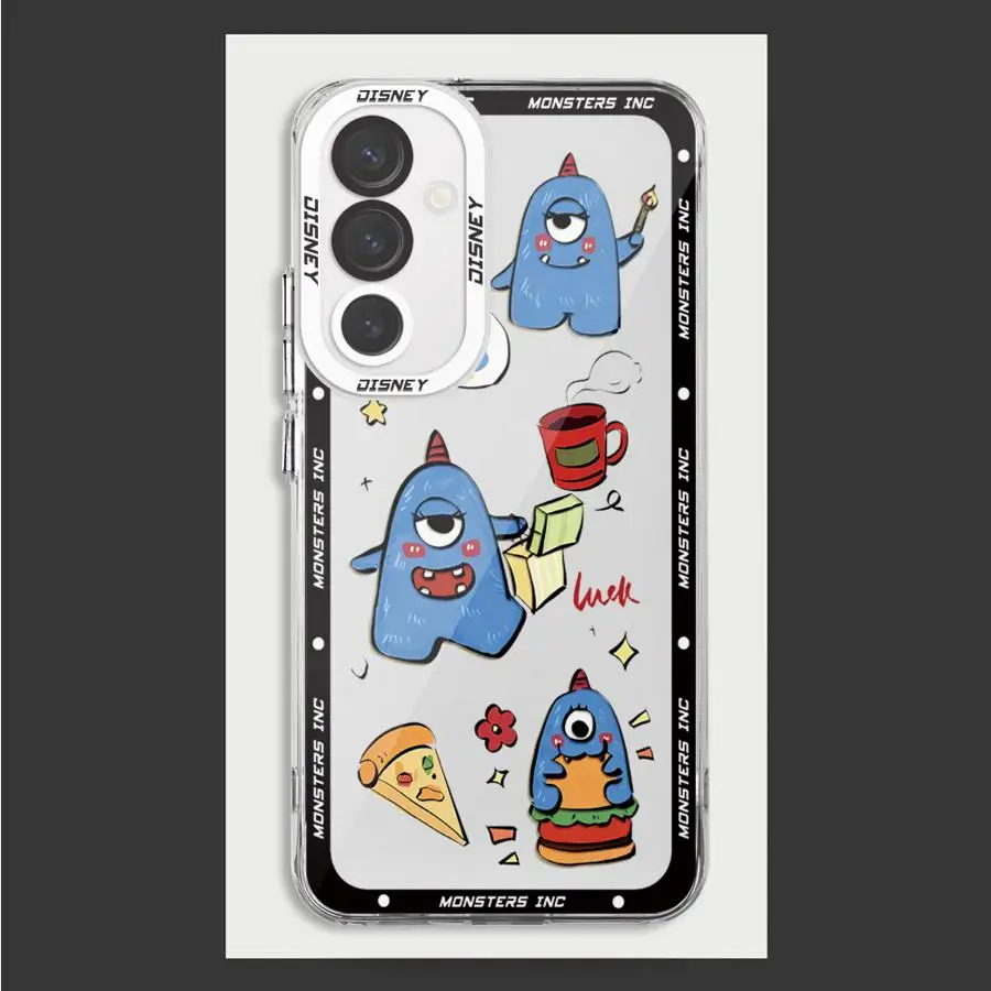 Cartoon Disney Monsters Inc Case for Samsung Galaxy A21s A52s A06 A02 A03 A03s A71 A51 A10s A20s A50s A31 A04e A05s Soft